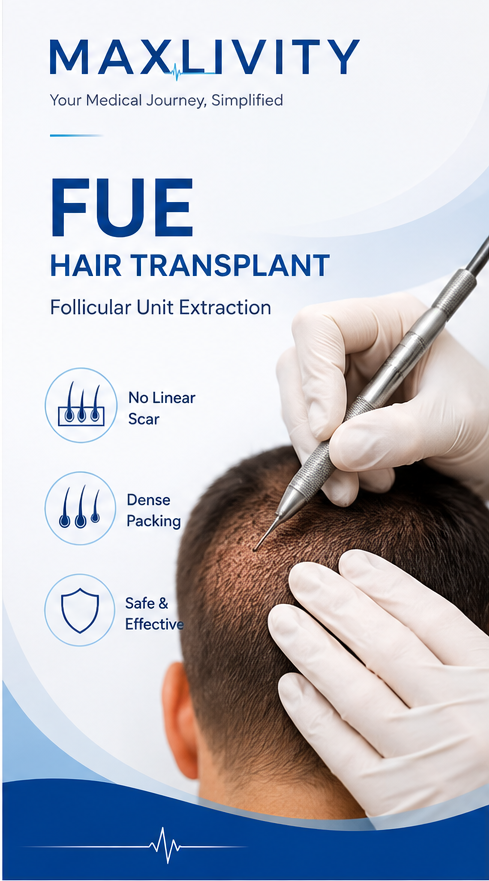 زراعة الشعر FUE